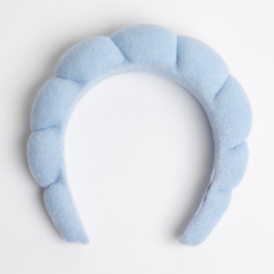 Dusty Blue GRWM Terry Cloth Headband