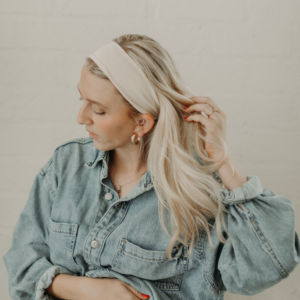 Headband Set (Red, Brown, Cream)