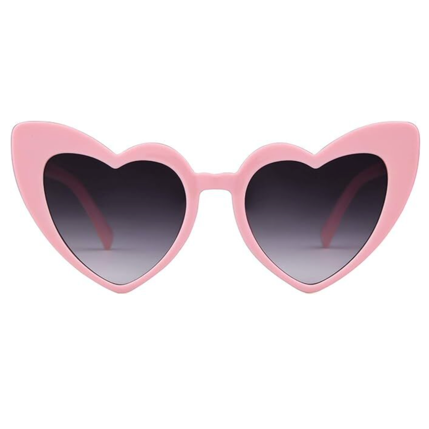 Light Pink Heart-Shaped Sunglasses