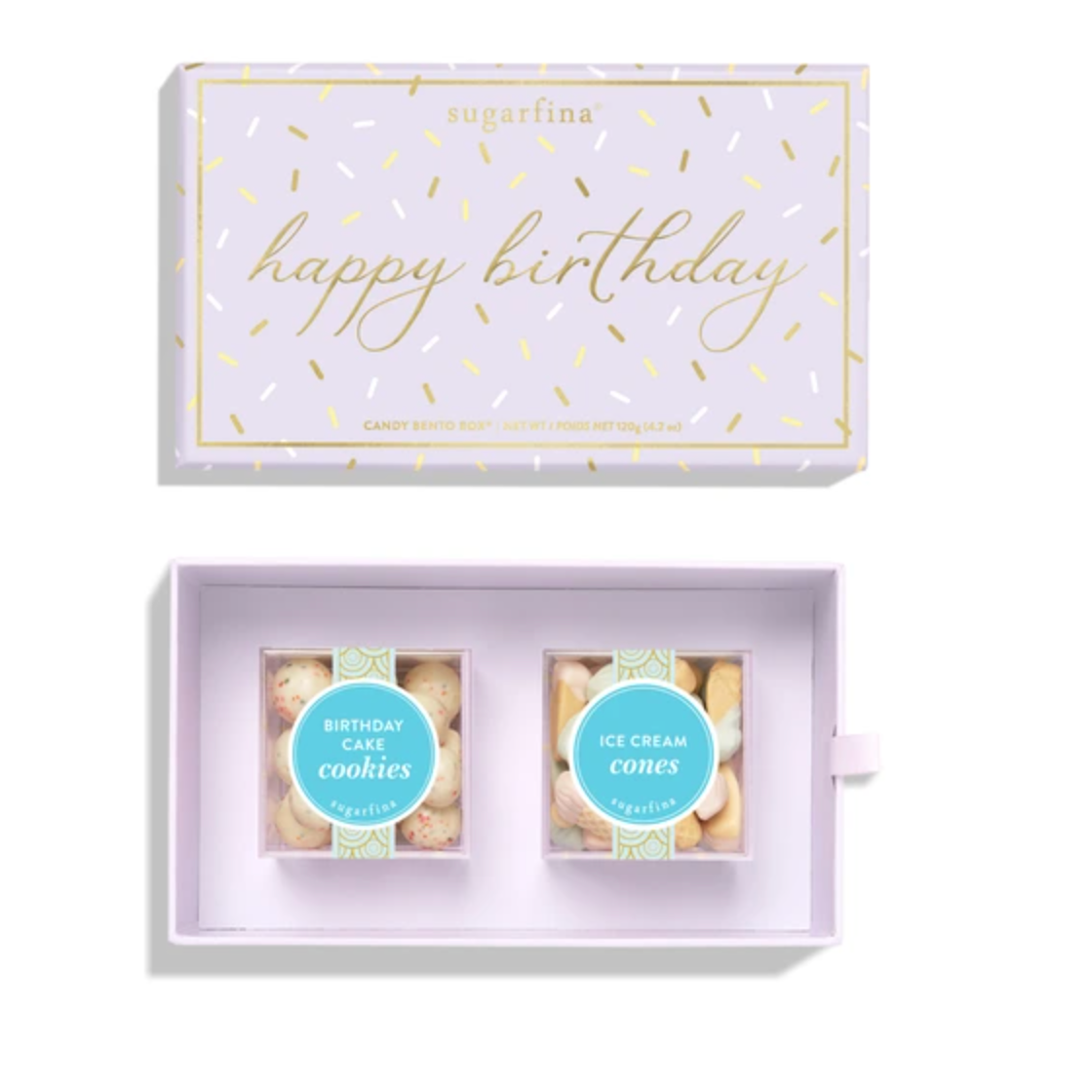 Happy Birthday 2 Piece Candy Bento Box