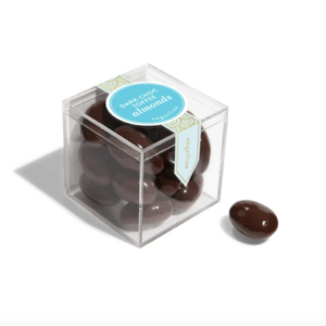 Dark Chocolate Toffee Almonds - Small Candy Cube