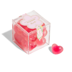 La Vie En Rose - Strawberry Hearts - Small Candy Cube