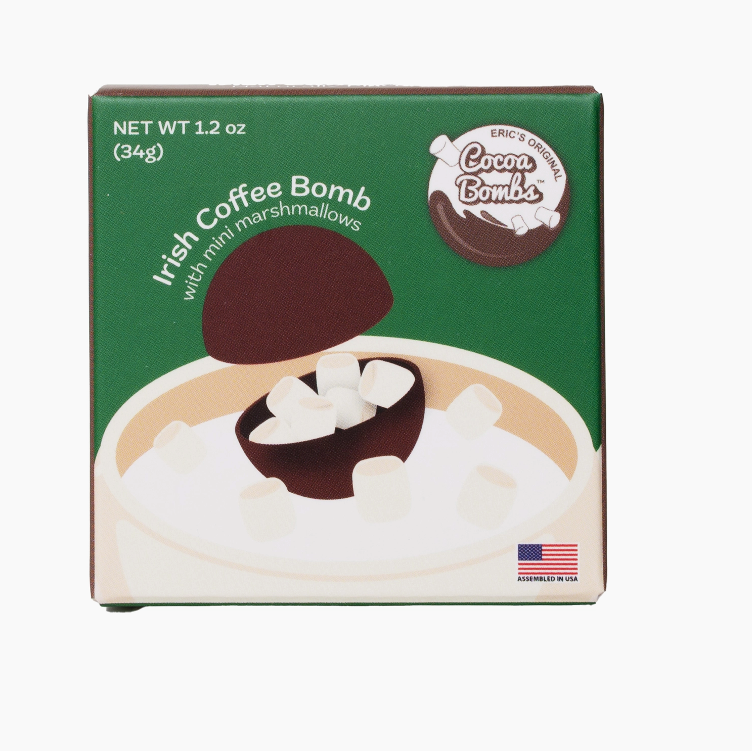 Irish Coffee Cocoa Bomb