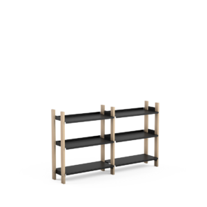 ShortShelving-Double_Default_Black-Ash_Post_7ef30014-bec3-40ed-98ed-3762fa23728c.png Serviceability - Shelving System Revised Support Kits