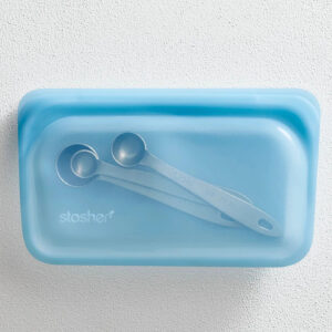 Blue Snack Size Reusable Bag