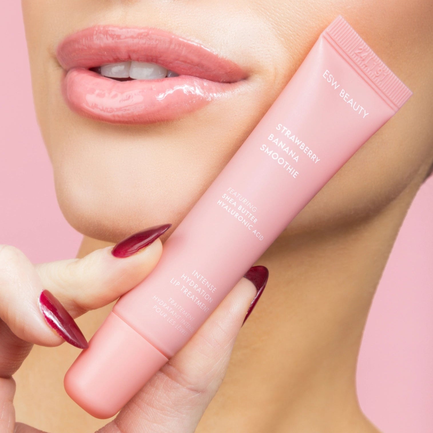 Strawberry Banana Smoothie Lip Treatment