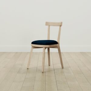 The Allen Dining Chair - Mohair Admiral