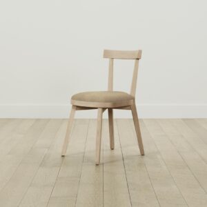 The Allen Dining Chair - Mohair Almond