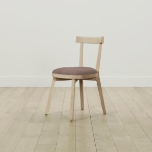 The Allen Dining Chair - Mohair Peony