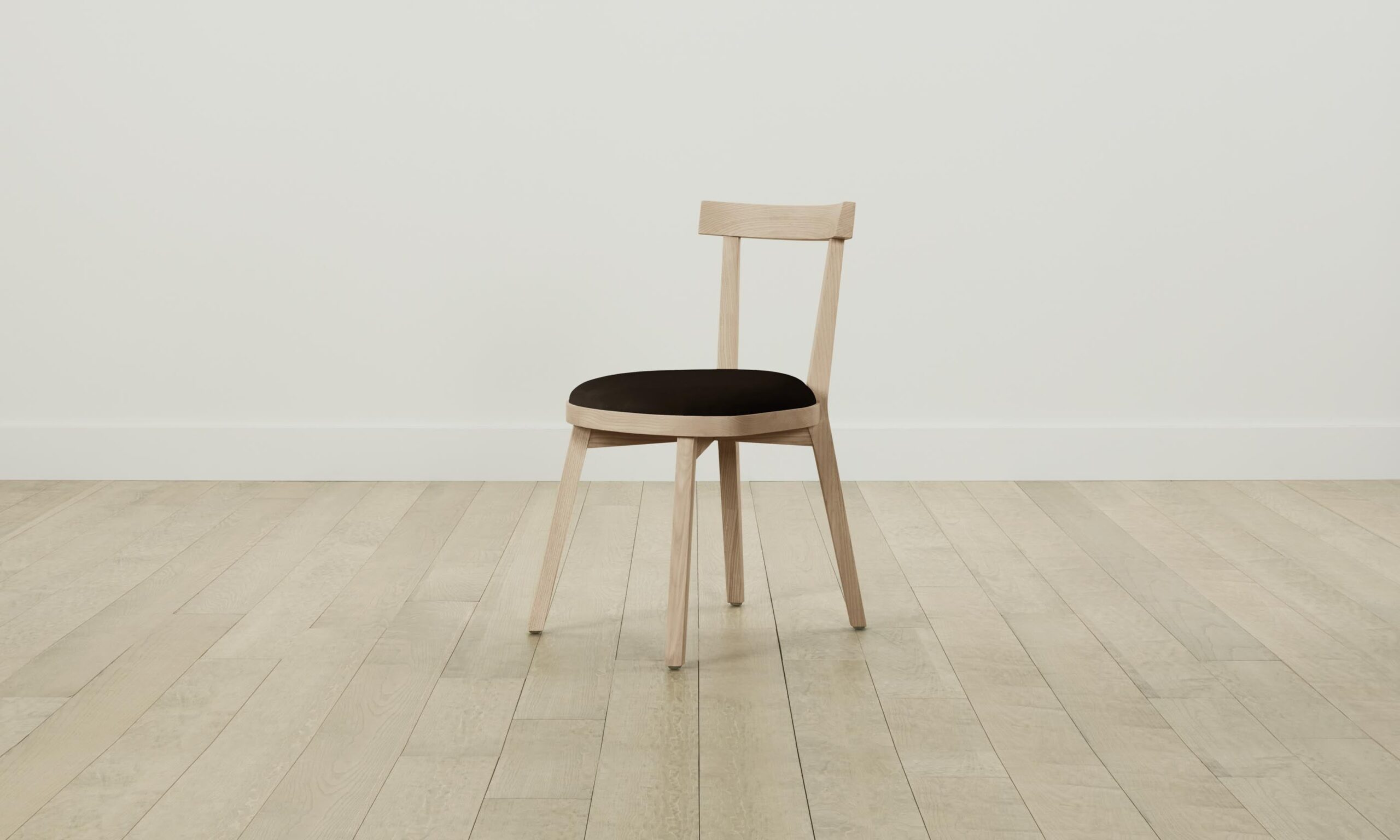 The Allen Dining Chair - Nubuck Leather Espresso
