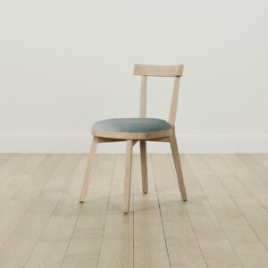 The Allen Dining Chair - Nubuck Leather Tide