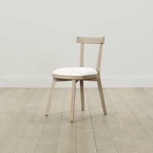 The Allen Dining Chair - Performance Textured Tweed Snow