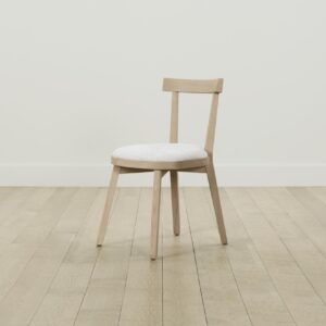 The Allen Dining Chair - Performance Tweed Salt