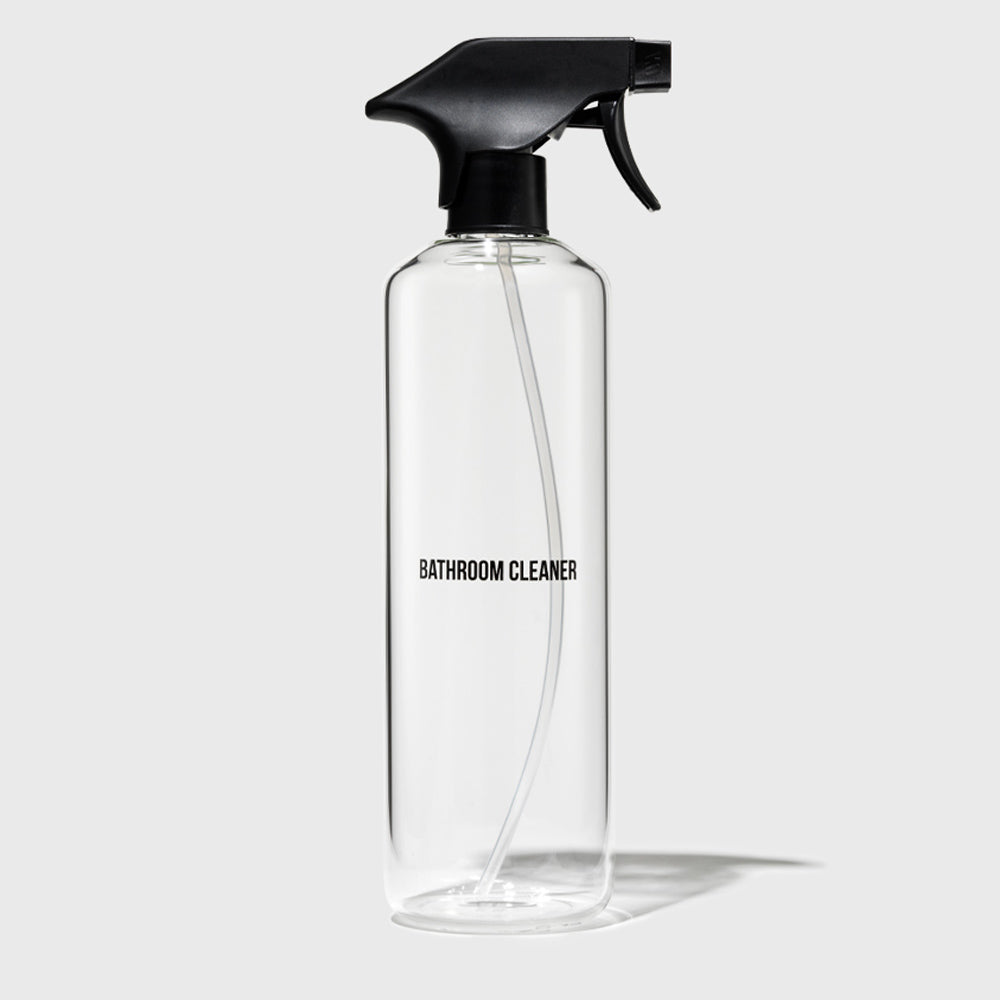 Glass Spray Bottle - for Bathroom Cleaner