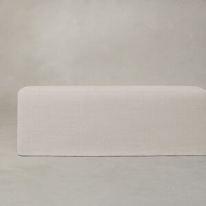 The Beacon Dining Bench - Heritage Belgian Linen Summit