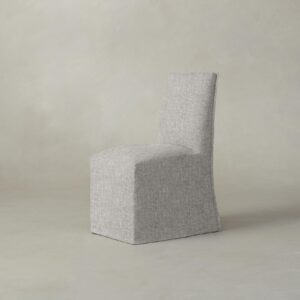 The Beacon Dining Chair - Heritage Belgian Linen Agate