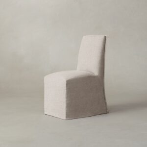The Beacon Dining Chair - Heritage Belgian Linen Summit