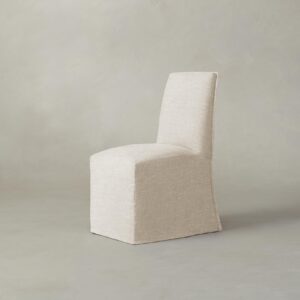 The Beacon Dining Chair - Performance Woven Chenille Desert