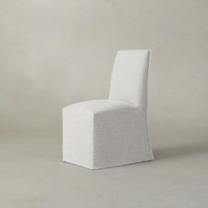 The Beacon Dining Chair - Performance Woven Chenille Steel