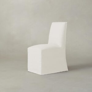 The Beacon Dining Chair - Performance Linen Weave Flour