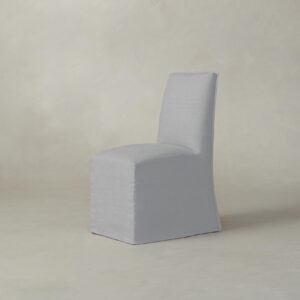 The Beacon Dining Chair - Performance Linen Weave Cloud