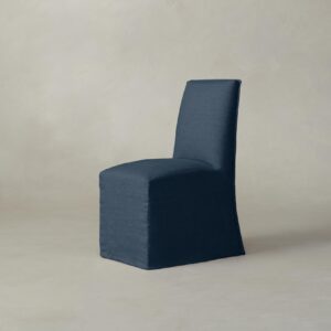 The Beacon Dining Chair - Performance Linen Weave Bay