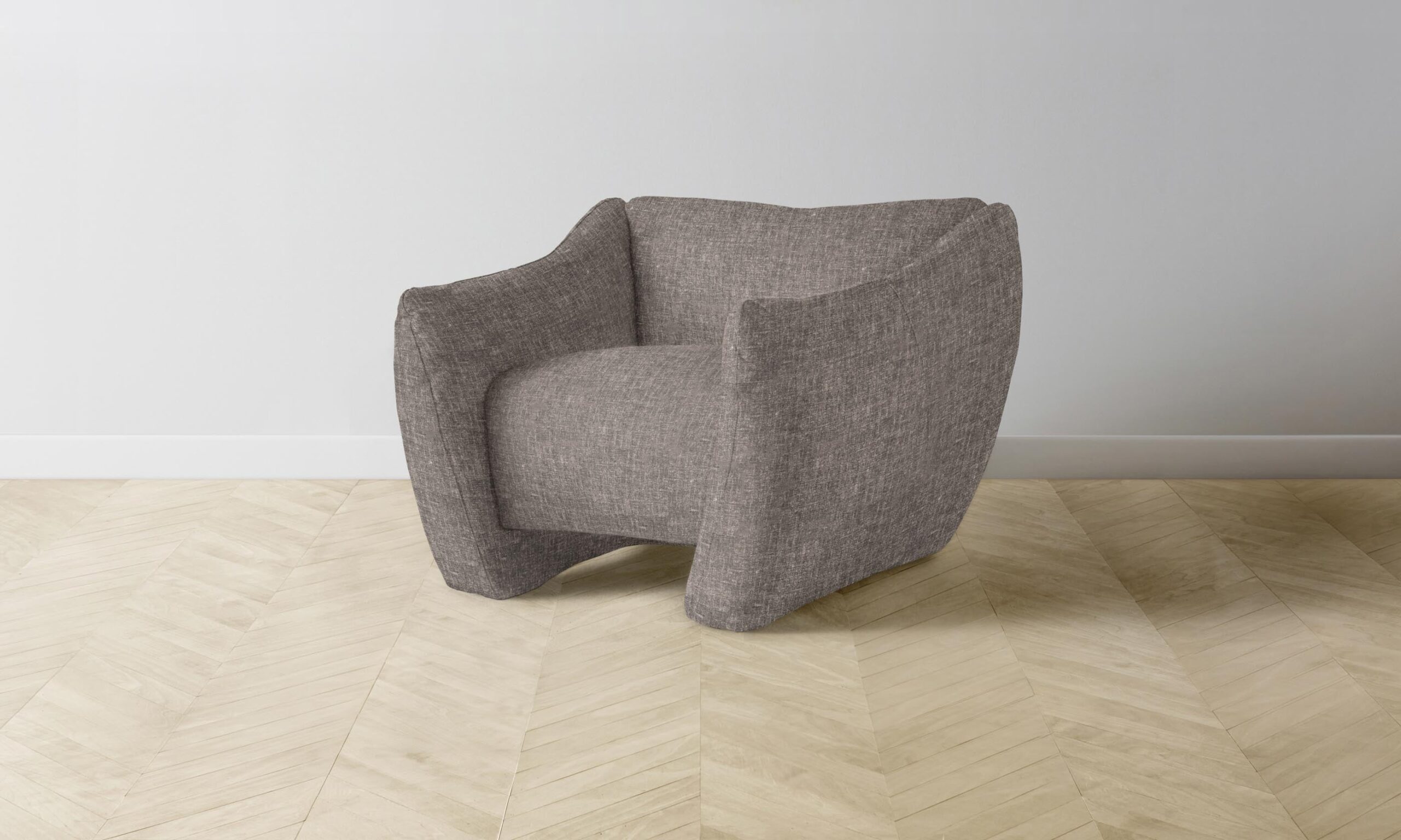 The Bond Chair - Heritage Belgian Linen Carob