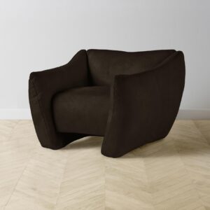 The Bond Chair - Nubuck Leather Espresso