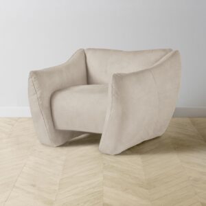 The Bond Chair - Nubuck Leather Sail