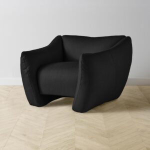 The Bond Chair - Pebbled Leather Ink