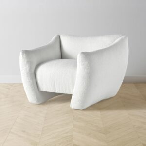 The Bond Chair - Performance Bouclé Polar