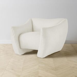 The Bond Chair - Performance Linen Weave Flour