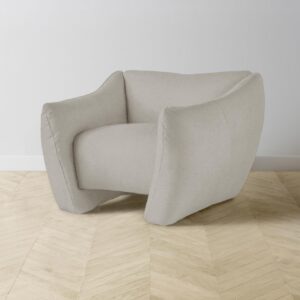 The Bond Chair - Performance Textured Linen Flax