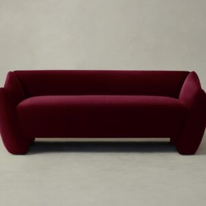 bond-settee_mohair-crimson_one-finish2.0.jpg The Bond Settee - Mohair Crimson