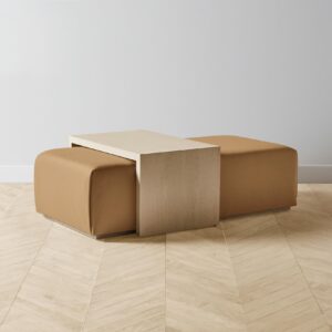 bowery-ottoman_pebbled-leather-latte_driftwood2.0.jpg The Bowery Ottoman - Pebbled Leather Latte