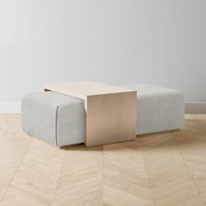 bowery-ottoman_performance-melange-weave-flint_white-oak2.0.jpg The Bowery Ottoman - Performance Mélange Weave Flint