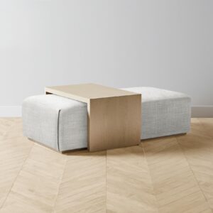 bowery-ottoman_performance-textured-tweed-dove_driftwood2.0.jpg The Bowery Ottoman - Performance Textured Tweed Dove