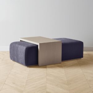 bowery-ottoman_performance-velvet-flannel_driftwood2.0.jpg The Bowery Ottoman - Performance Velvet Flannel