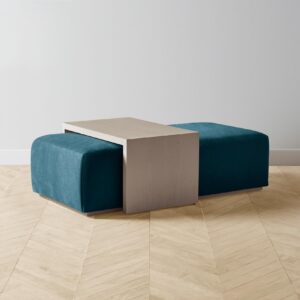 bowery-ottoman_performance-velvet-lagoon_driftwood2.0.jpg The Bowery Ottoman - Performance Velvet Lagoon