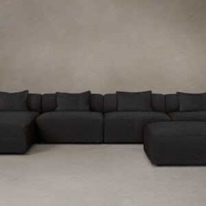 The Breuer Modular Sectional - Italian Bouclé Storm