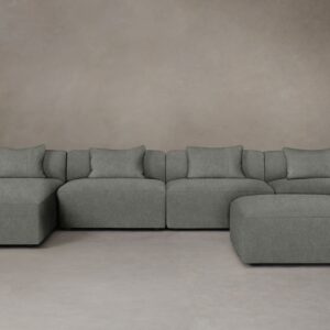 The Breuer Modular Sectional - Merino Granite