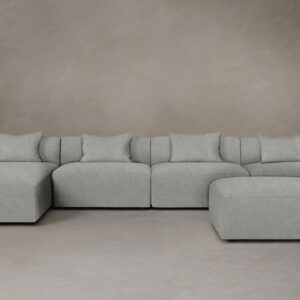 The Breuer Modular Sectional - Merino Heather Grey