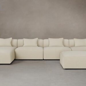The Breuer Modular Sectional - Performance Linen Weave Prairie