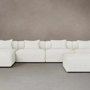 The Breuer Modular Sectional - Performance Linen Weave Flour