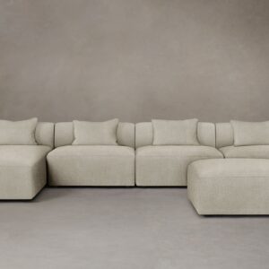 The Breuer Modular Sectional - Performance Mélange Weave Shell
