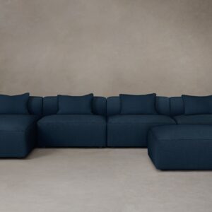 The Breuer Modular Sectional - Performance Linen Weave Bay
