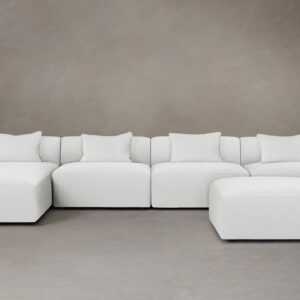 The Breuer Modular Sectional - Performance Woven Chenille Lace