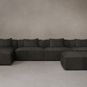 The Breuer Modular Sectional - Tuscan Leather Seal