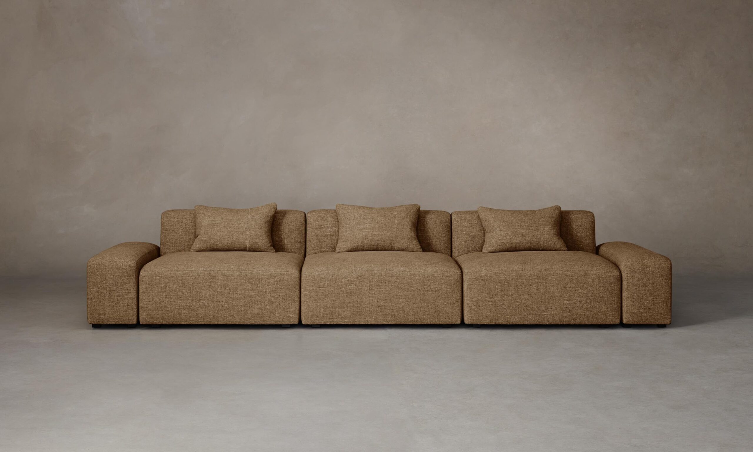 The Breuer Modular Sofa - Heritage Belgian Linen Chai