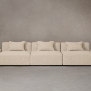The Breuer Modular Sofa - Heritage Belgian Linen Husk